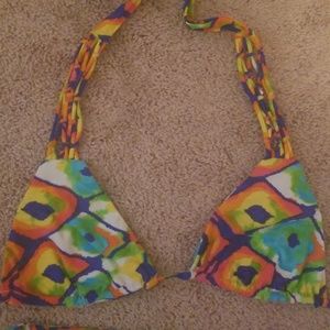 NWOT watercolor bikini